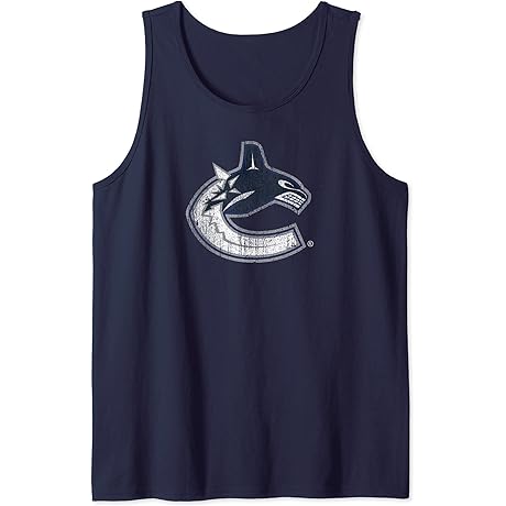 NHL Vancouver Canucks Team Logo Tank Top for Men