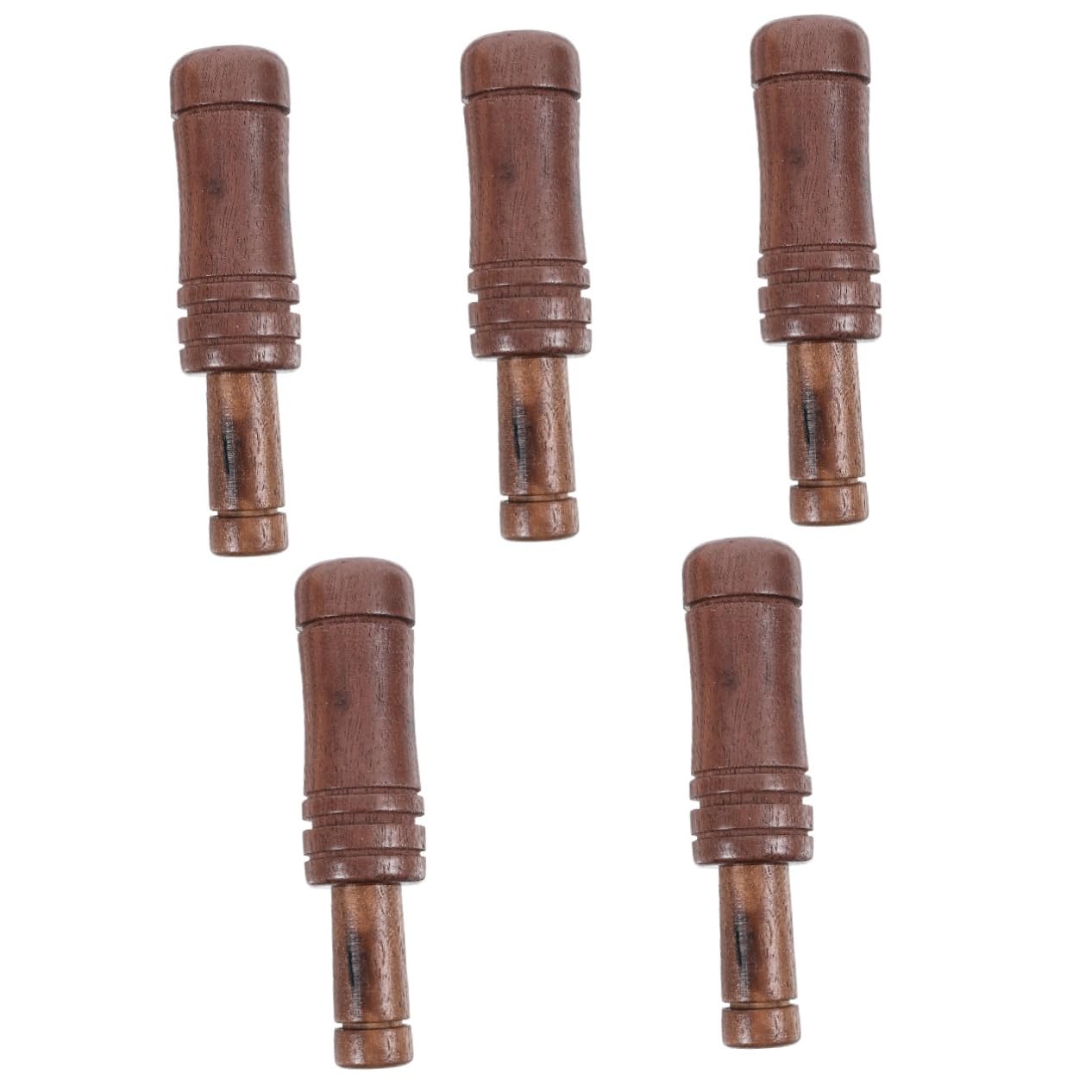 Mipcase 5pcs Calls Whistle Wood Construction for Realistic Sounds Hunting Tool for Outdoor Adventures and Camping and Versatile Design for Attracting Waterfowl