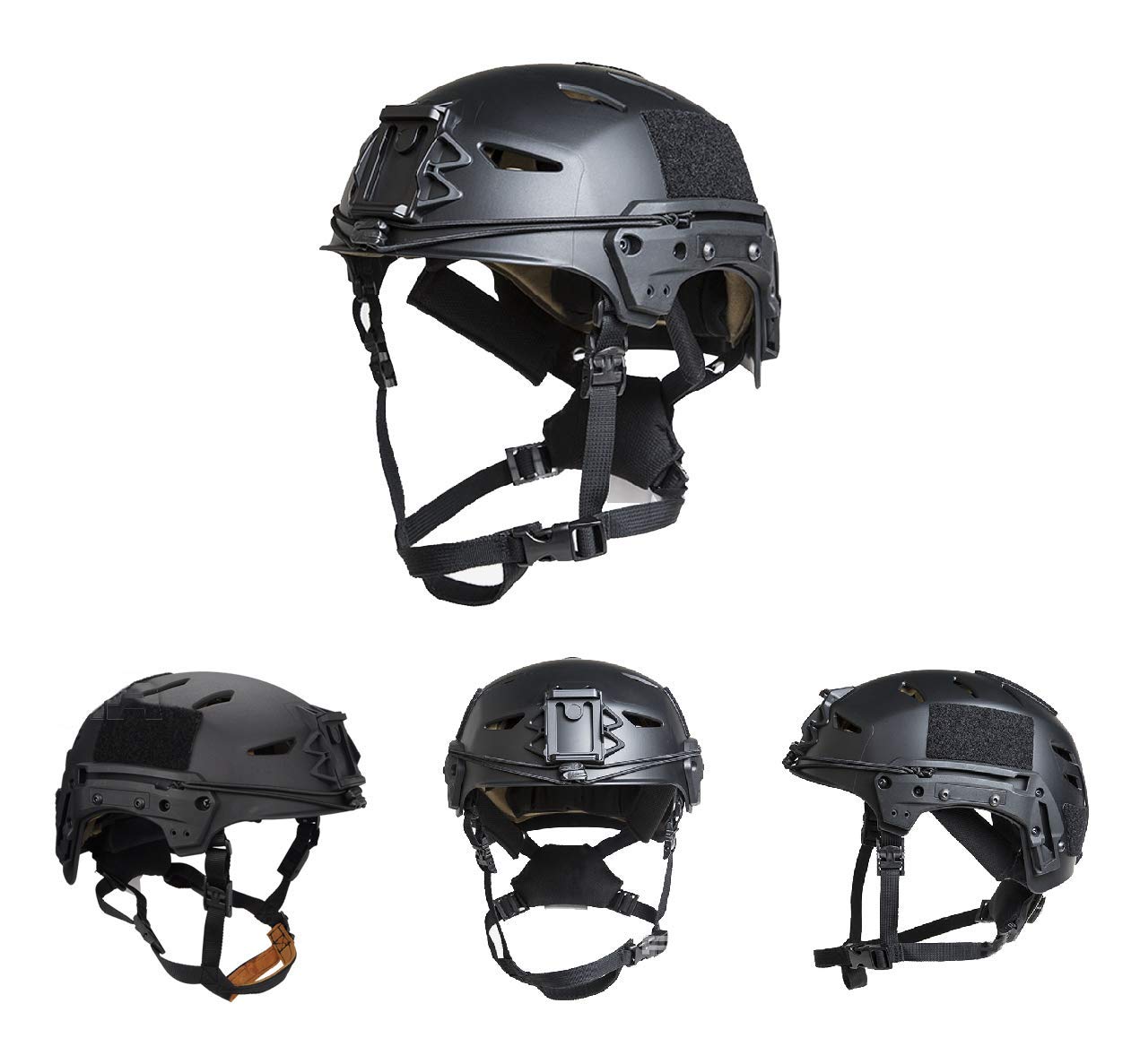 FMA Tactical MIC FTP Bump Helmet EX Airsoft Simple System (BK)