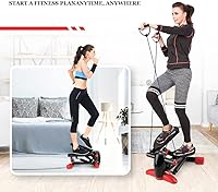 Vista 7 de Steppers for Exercise, Exercise Step Machine with LCD Display Stepper Machine Fitness Aerobic Stepper Home Gym Equipment for Beginners and Advanced