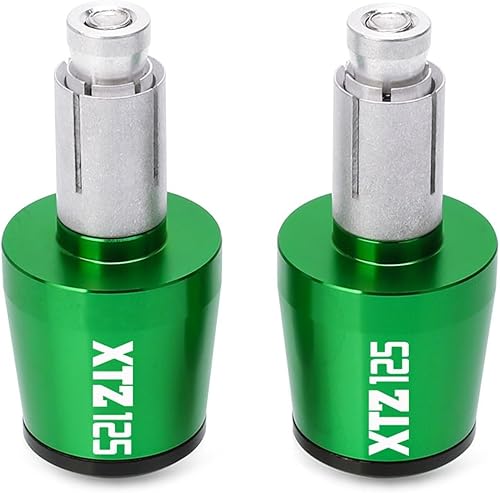 Vista 22 de Para Yamaha XTZ125 XTZ 125 2021 2022 2023 78 pulgadas 22MM Mangos de manillar de motocicleta Tapas antivibración Silder Plugs