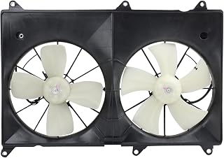 TRQ Radiator Dual Cooling Fan Assembly