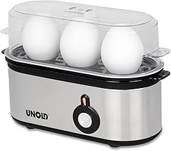 Unold 38610 3egg(s) 210W Stainless steel egg cooker 38610, 202 mm, 84 mm, 134 mm, 500 g, 220-240, 50/60