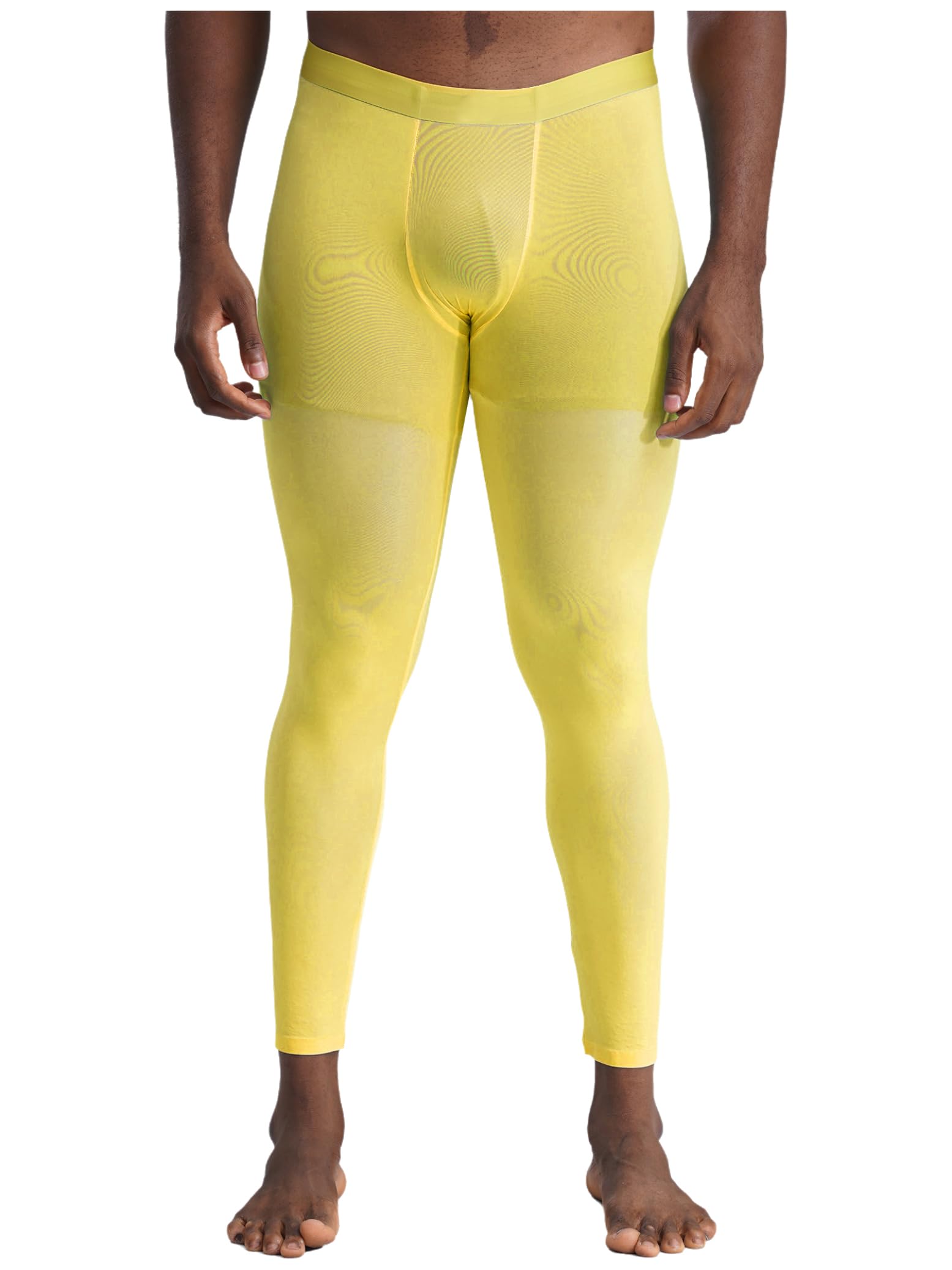 Men's Compression Pants Leggings Sports Tights Performance Athletic Baselayer Workout Running-image-45