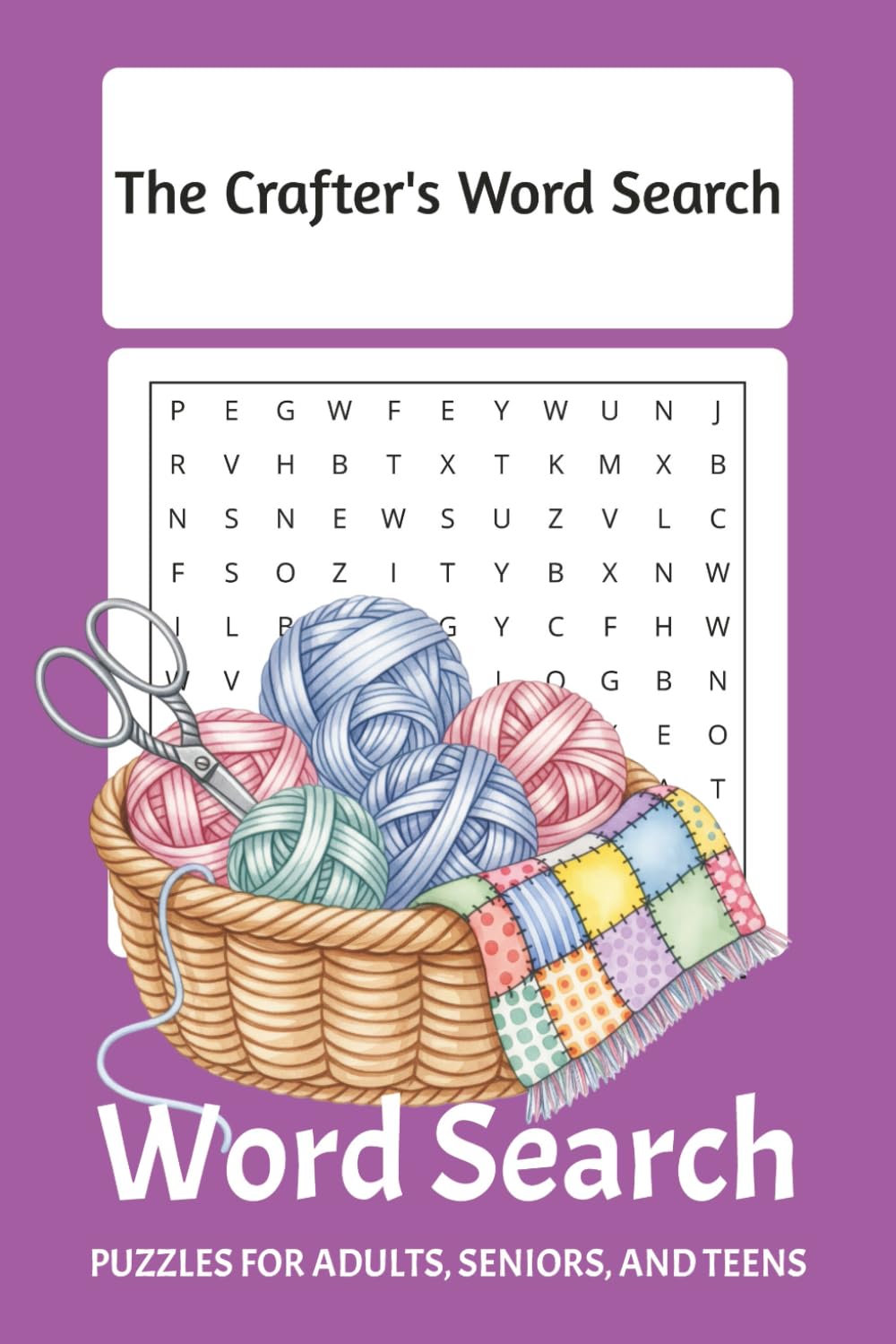 The Crafter's Word Search: Word Search all about crafting