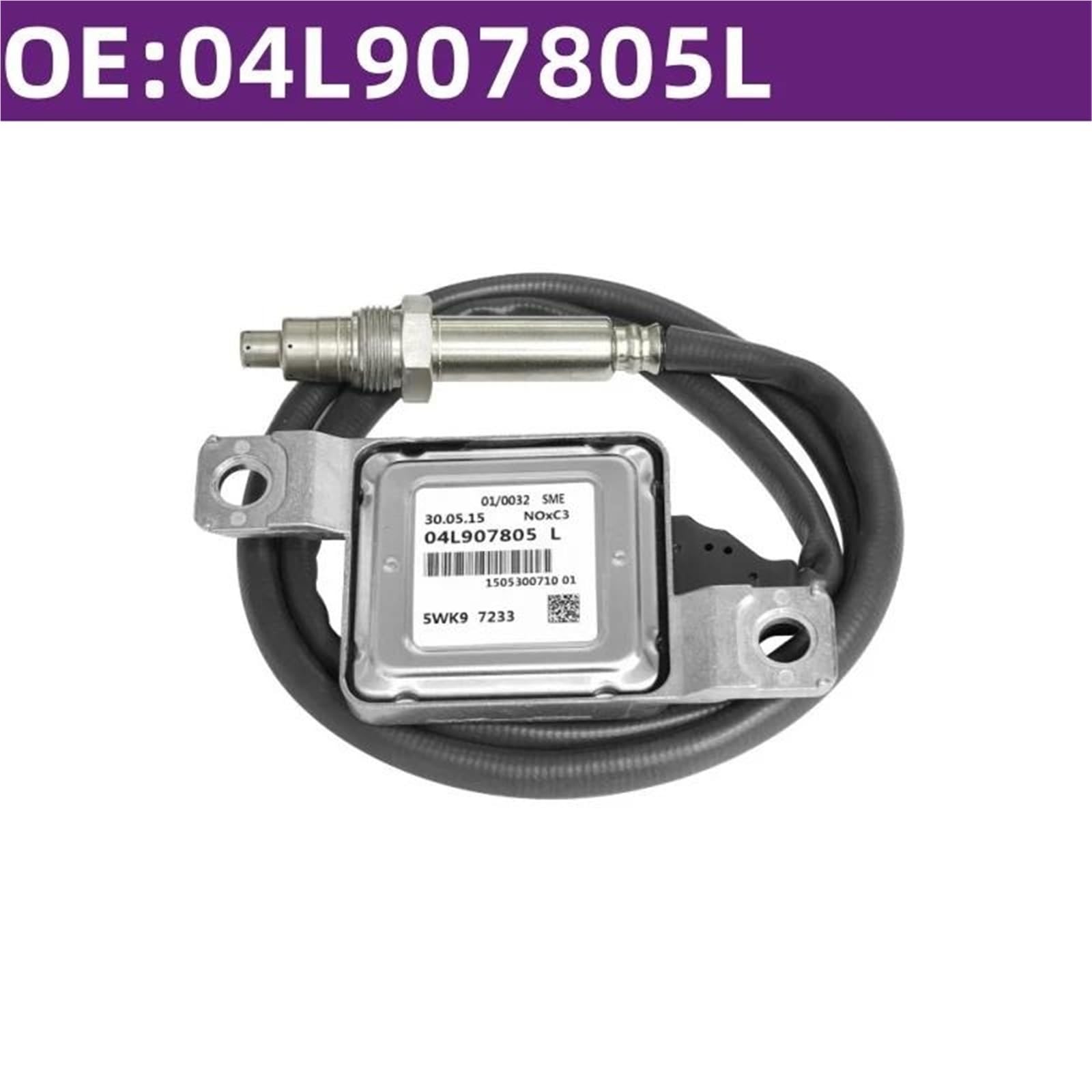 NOx Sensor Óxido Nitrógeno Sensor De NOx De Oxígeno Y Nitrógeno 04L907805L 5WK97233 SUV5WK97 Para Q3 8U 8UB 8UG 2014-2019