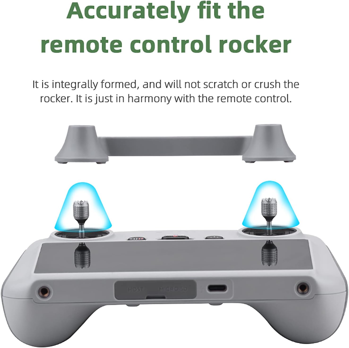 XINANEE DJI RC/RC 2 Controller Joystick Protector Thumb Rocker Cover for DJI Air 3 2 2S | Mini 2 Mini 2 SE Mini 3 Mini 3 Pro | Mavic 2 3 (Joystick Cover for DJI RC/RC 2 Controller)