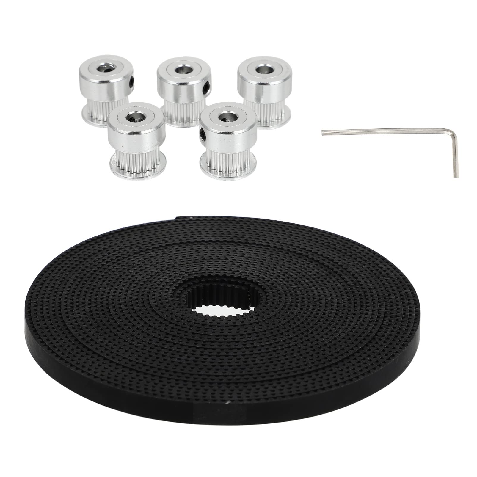 Kit de poulie de distribution avec courroie de 2 mètres et clé Allen pour imprimante 3D