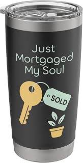 First Home Buyer Gift New Homeowner Humor Housewarming Stainless Steel Insulated Tumbler