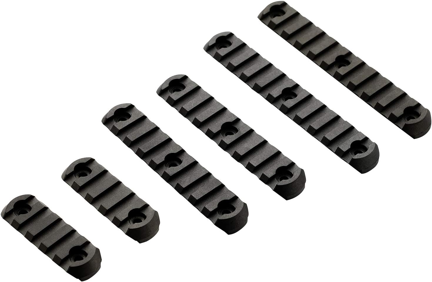 ZONEBIKE mlock Picatinny Rail Section 5-Slot 9-Slot 11-Slot 16 pcs Screw and nut 6 pcs Ultralight Rail for mlok System : Sports & Outdoors