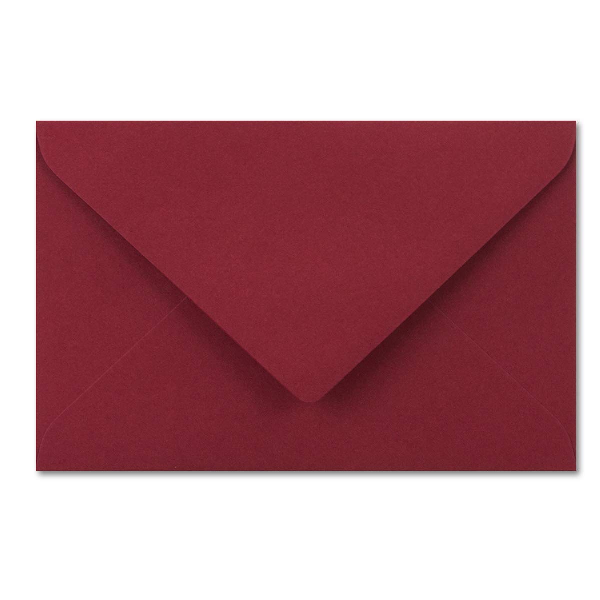 Envelopes in Dark Red 25 Envelopes in DIN B6-12.5 x 17.6 cm Ribbed Paper - High Quality Silk Lining for Christmas & Festive Occasions - Image 4
