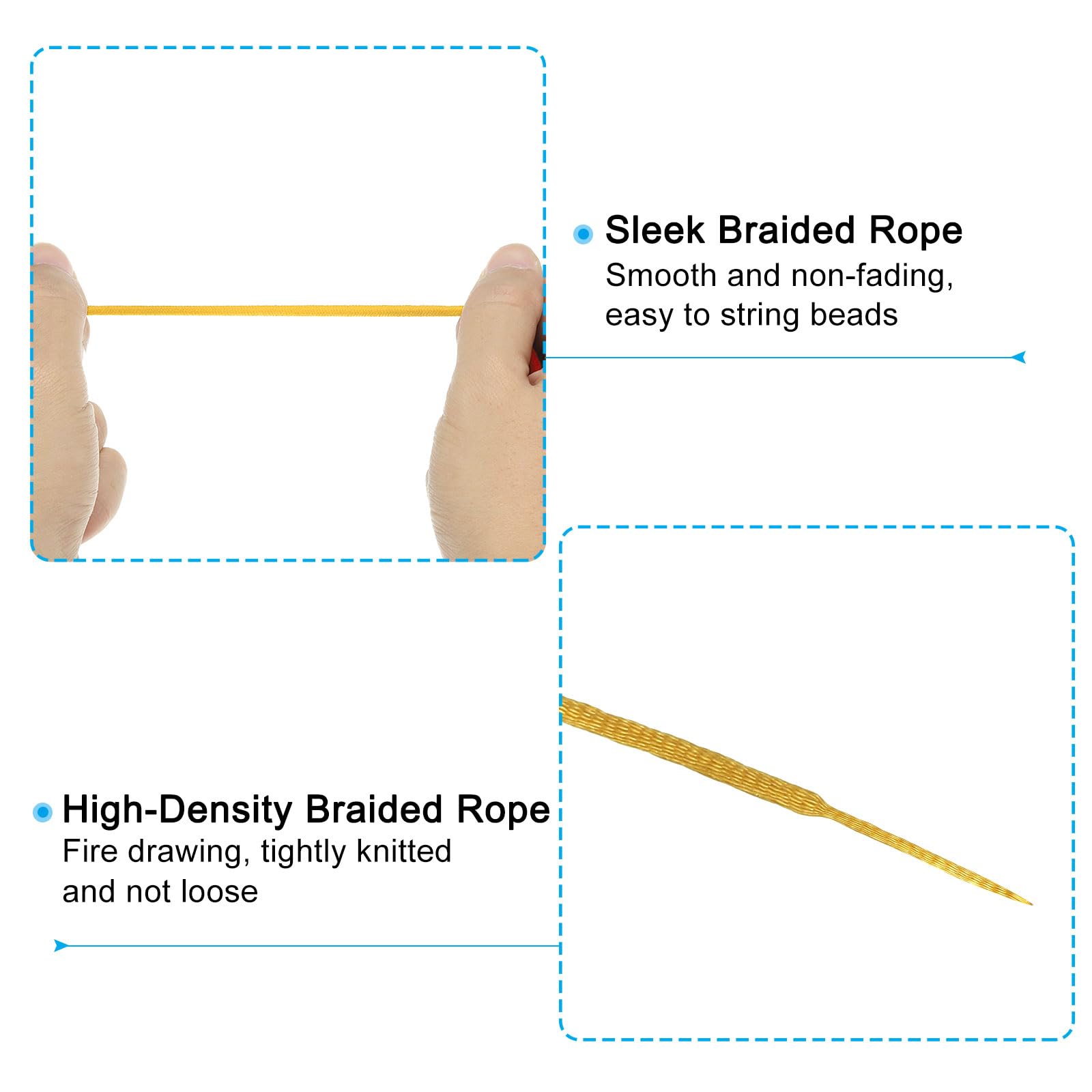 PATIKIL 1.5mm x 109 Yard Nylon Satin Cord - Image 3