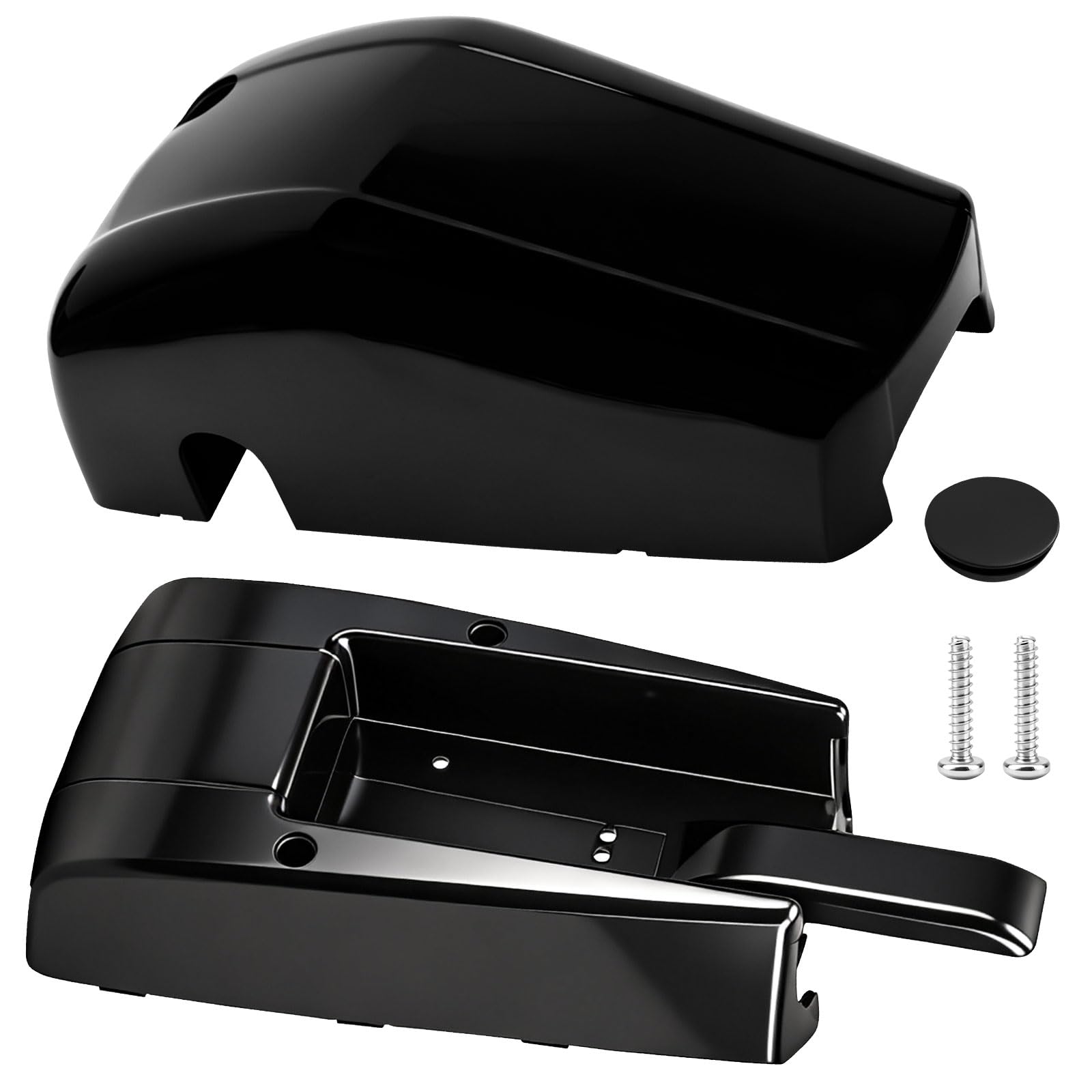 Photo 1 of CrestWeld 643922 Right Drive Front End Cap Cover & 643921 Head Cover Drive Idler Back Compatible with Lip-pert So-lera RV Camper Trailer Awning and Also for Regal Manual Awnings