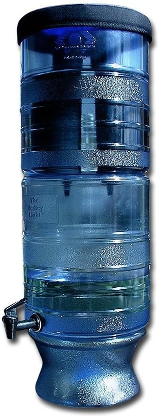 Berkey Bl4X4-Bb Light Water Filtration System with 4 Black Filter Elements