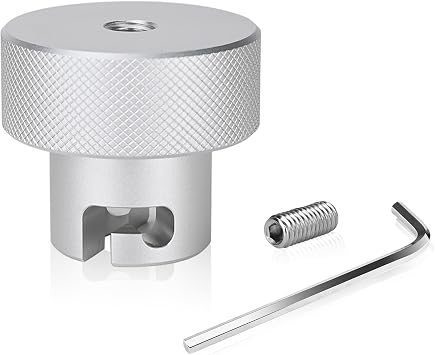 Bottle Jack Valve Release Screw Knob for Harbor Freight Hydraulic Press 3/8Dia Valve Release Screws,Made of 6061 Aluminum