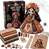 Generisch Filz-Nadel-Set Halloween Gruselige Stoffhexe Heimdekoration