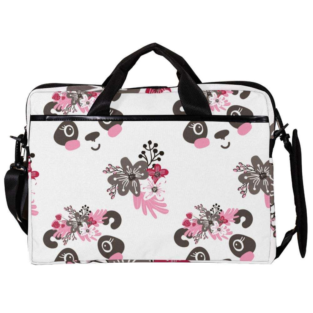 Bolso bandolera para portátil de 15,4" que protege tu ordenador con estilo de panda 6