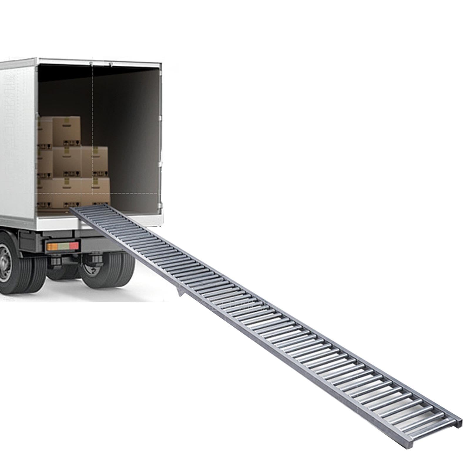 Convoyeur à rouleaux anti-fatigue pour sécuriser le chargement de colis lourds