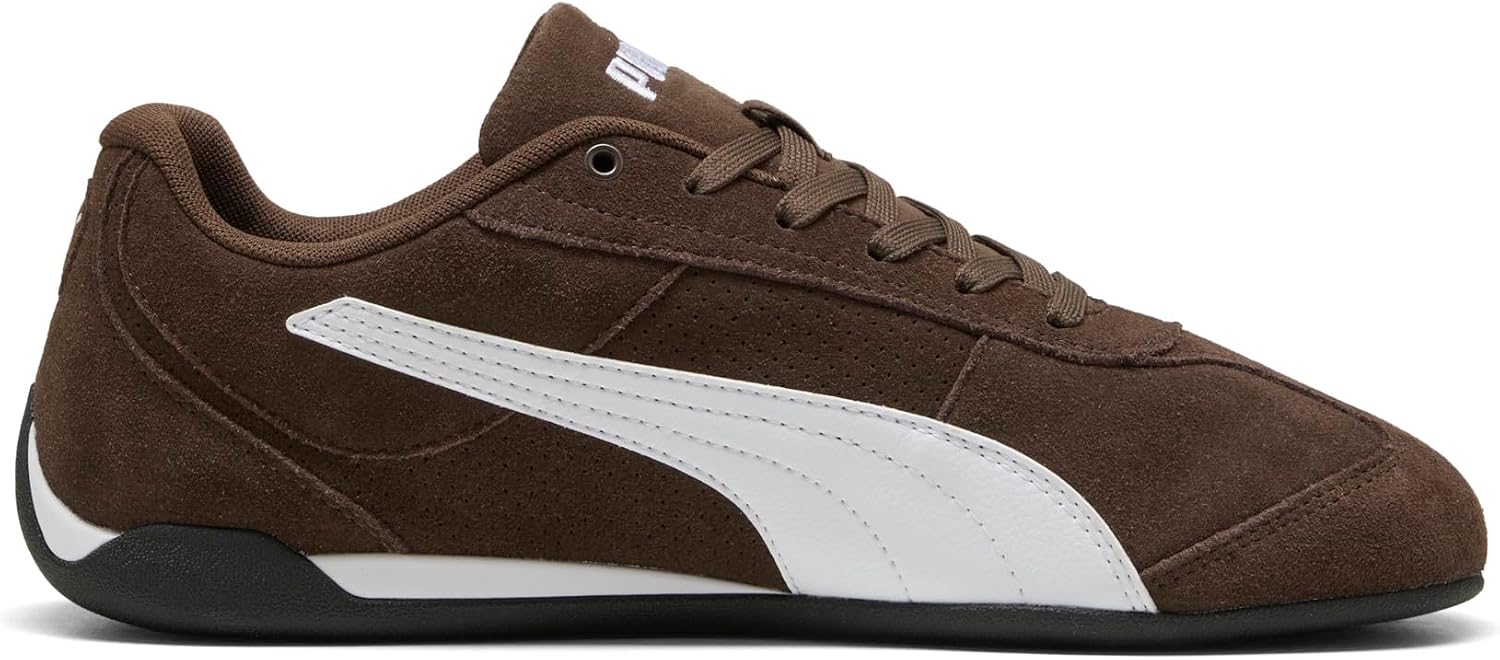 PUMA Mens Replicatch Suede Lace Up Sneakers Shoes Casual - Brown