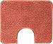Produktbild Grund Badteppich 32 mm 100% Polyacryl, ultra soft, rutschfest, ÖKO-TEX-zertifiziert, 5 Jahre Garantie, LEX, WC-Vorlage m.A. 50x60 cm, orange