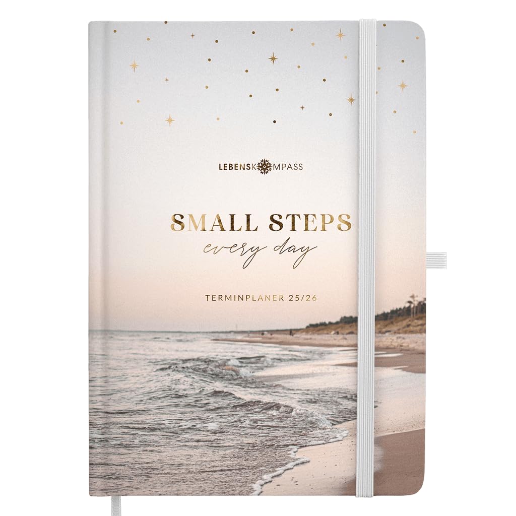 Lebenskompass Kalender 2025 2026 A5 ”COAST”