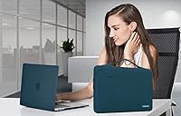 Vista 6 de MOSISO - Funda rígida de plástico para MacBook Pro de 13 pulgadas, protector de teclado, cámara web y pantalla, M2 2023-2016, A2338, M1, A2251, verde