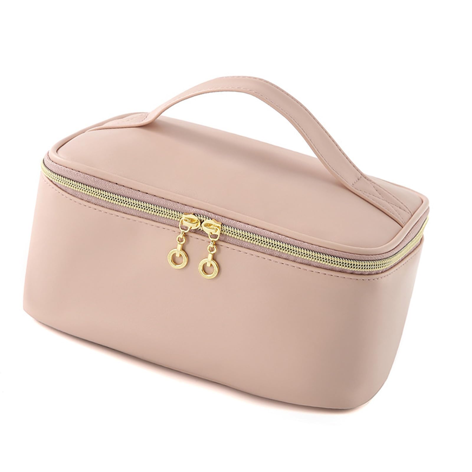 Tsophreniq Space Saving Water Resistant Cosmetic Organizers Bag with Detachable Hook for Bathroom Storage and Travel Essential Multi Compartment Hanging Toiletry Pouches
