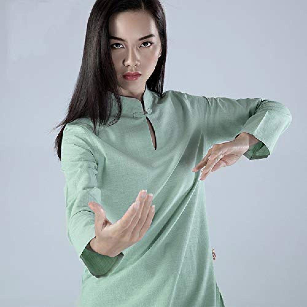 Tai Chi Kleidung Damen，herren Frauen Tai Chi Anzug Chinesische Kung Fu Kleidung Baumwolle Wing Chun Uniform Yoga Anzug Zen Meditation Kampfkunst