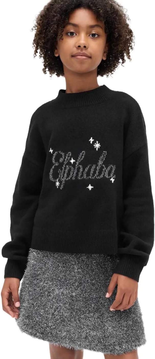 Gap Girls' Wicked Graphic Pullover Sweater