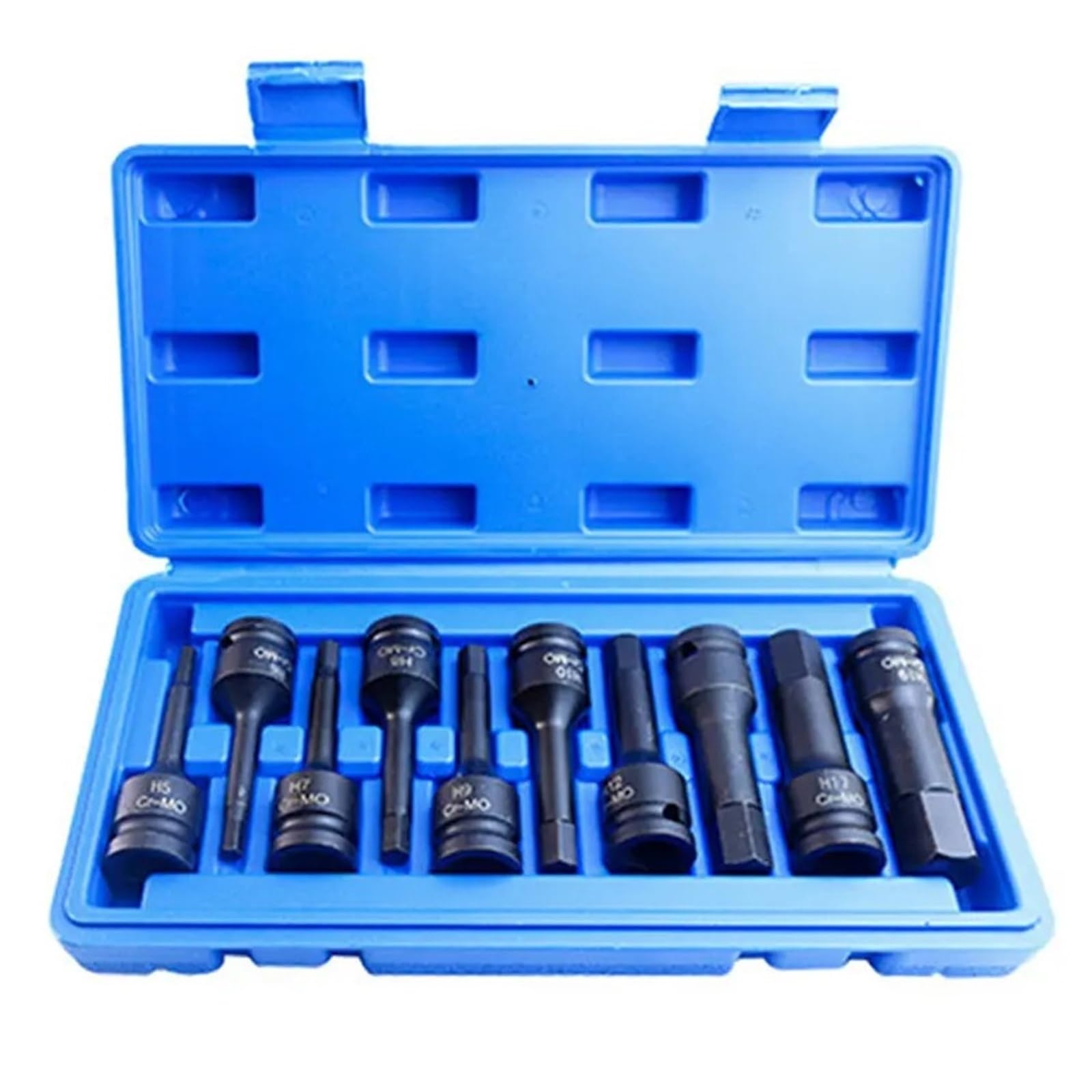 10pcs 1/2 Inch Drive Impact Torx Star Bit Socket Sets Socket Bits Set Metal Hand Tools For 1/2 Inch Square Head Wrench