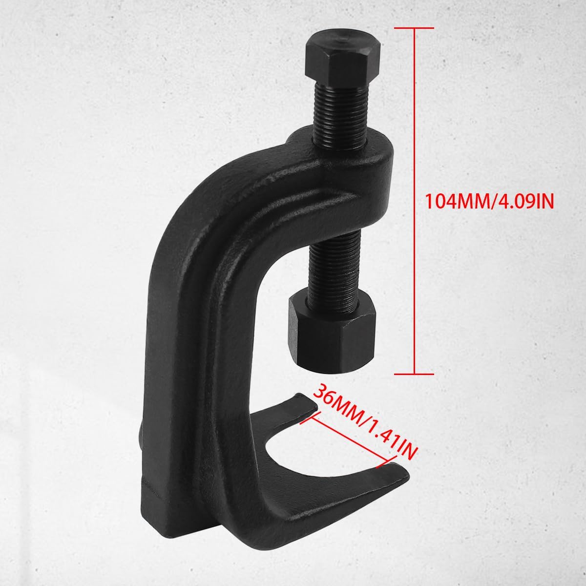 H RUO Ball Joint Separator - Ball Joint Removal Tool Extends Up to 2 3/8 Inches, Ball Joint Puller Universal Fit for Cars, Trucks, SUVs