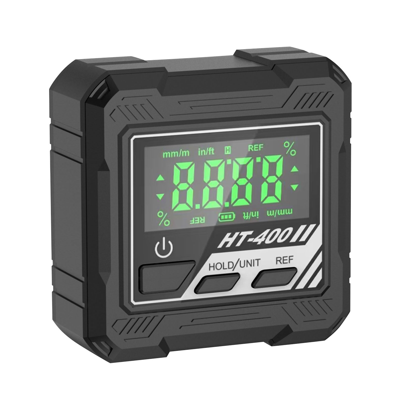 ABS Digital Corner Meter 4x90° Extent Measurement Tool LED Backlit Display Attractive Mounting Grasps Complimentary Action for Construction Undertakings LED Display Corner Measuring Tool