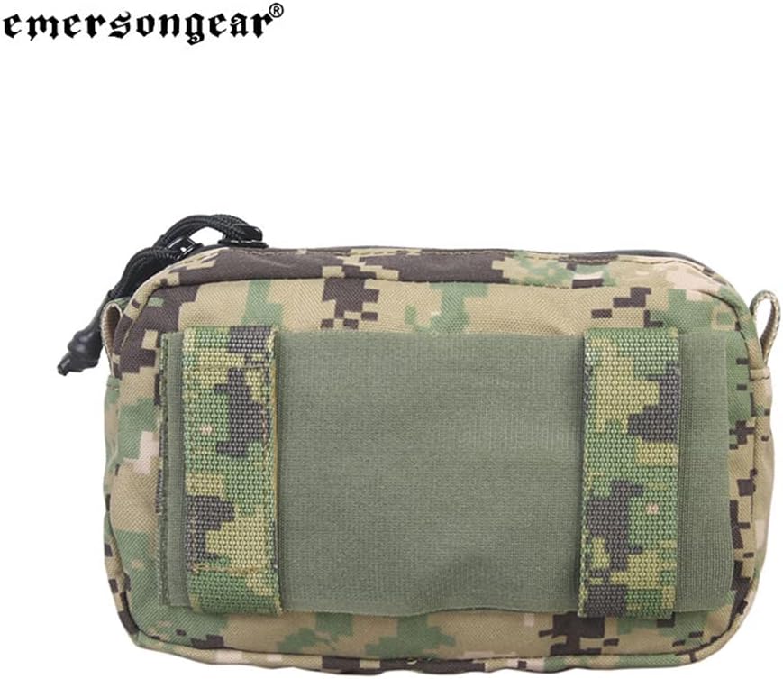 Emersongear Tactical Pouch,Molle Hook and Loop Horizontal Sundries Bag