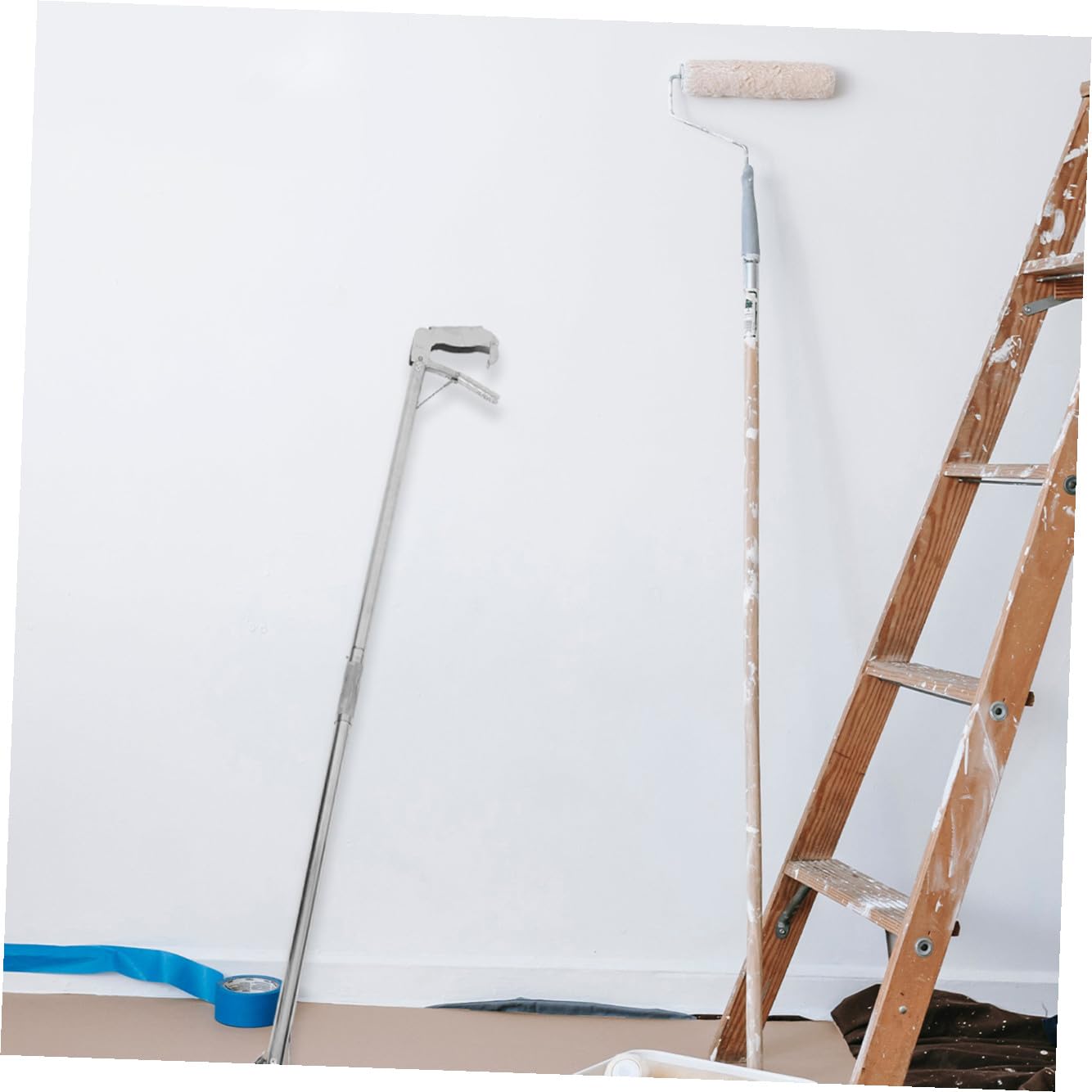 Pinza Lunga e Pieghevole in Acciaio Inossidabile Prendi Oggetti Strumento di Sollevamento Leggero per Anziani per Assistenza e Uso Quotidiano