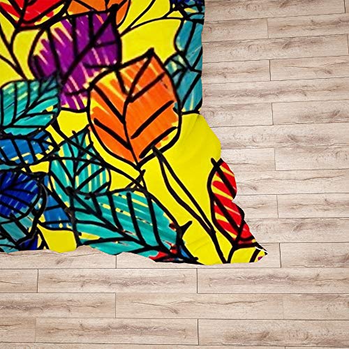 Housse de couette fleurs exotiques en polyester résistant Long Twin - 6