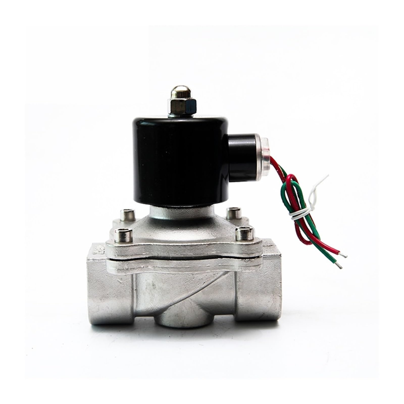 MXXDMOPD DN25 Normally Closed 304 Stainless Steel Electric 220V 12V 24V 110V(Npt-12v-nbr-seal)
