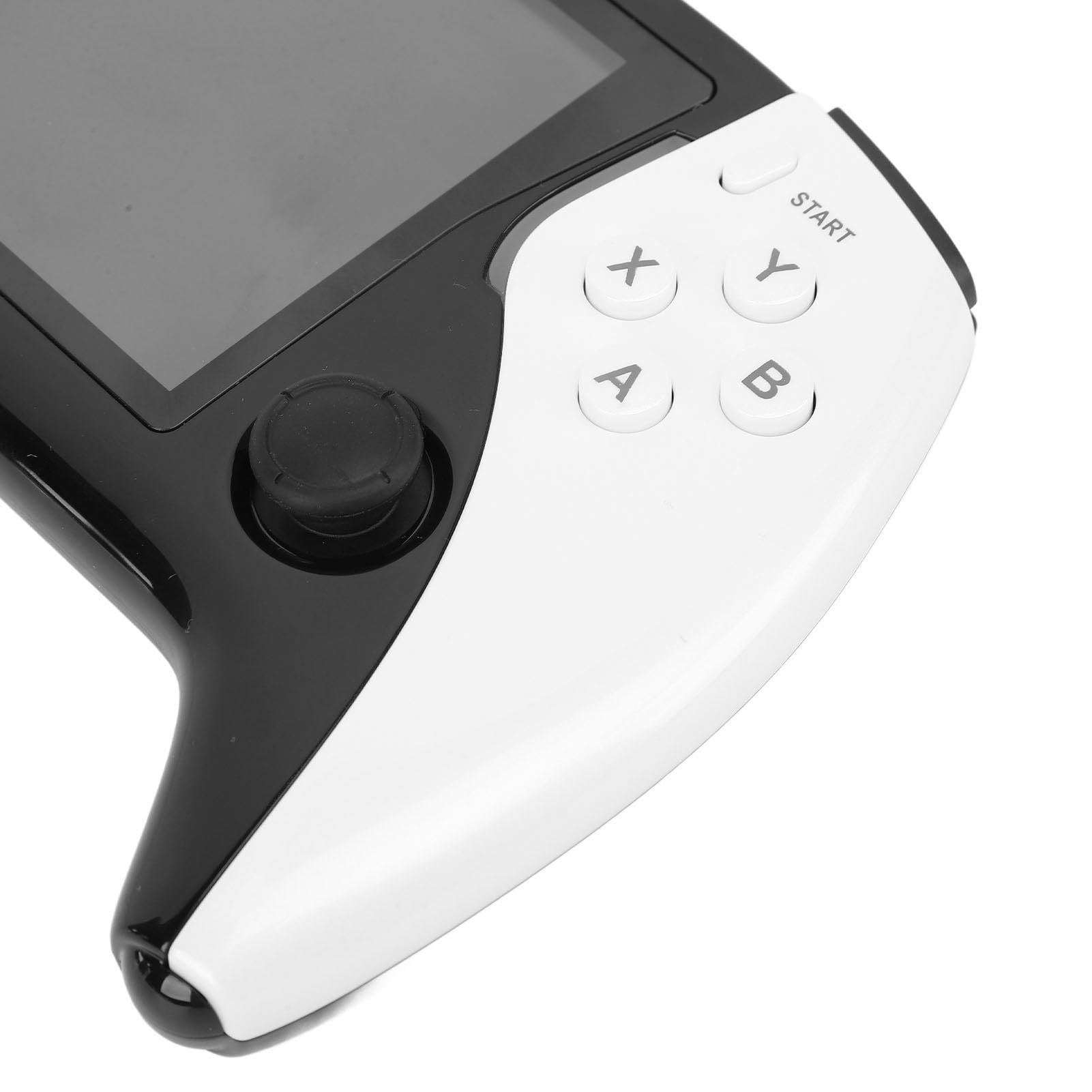 Consola de Juegos Retro Portátil, Pantalla IPS 800x480 de 4,3 Pulgadas, Batería de 2500 MAh para 4-5 Horas de Reproducción, Admite 11 Emuladores y Salida de TV, Joysticks 3D Duales, (White) — view 9