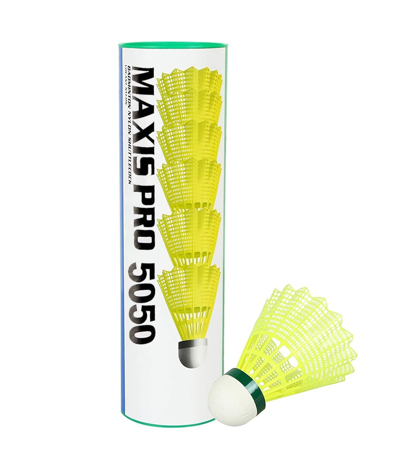 Shuttlecock Nylon Shuttlecock (Pack of 6) | Stable Flight, Fast Recovery & Near Feather Shuttle Performance | Medium Speed, Durable & Less Frequent Replacement (B0CK21WL6G) Amazon Price History, Amazon Price Tracker