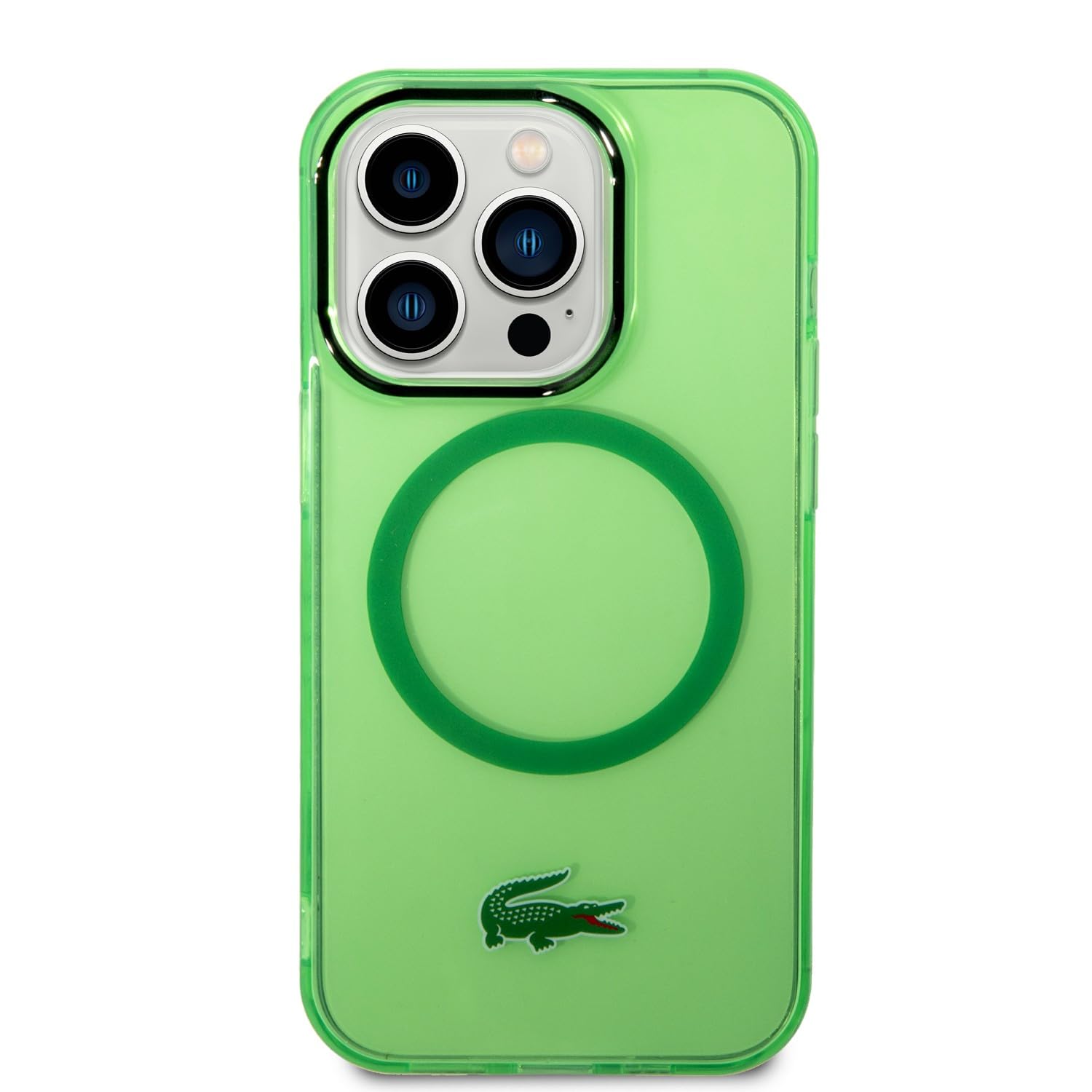 LACOSTE iPhone 15 Pro ケース グリーン【新品未開封】 CG Mobile Lacoste Transparent Case For iPhone 15 Pro (Green