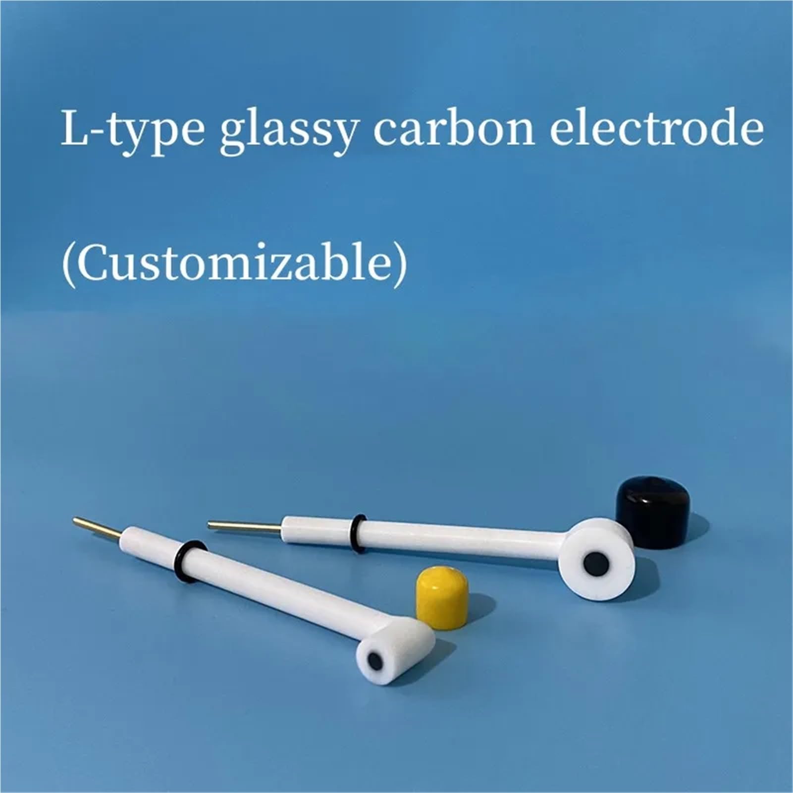 sujeniir L-Type Glassy Carbon Disk Electrode 3mm 4mm 5mm GC (Made in Japan) Auxiliary Electrode can be invoiced(Inner core 5mm)