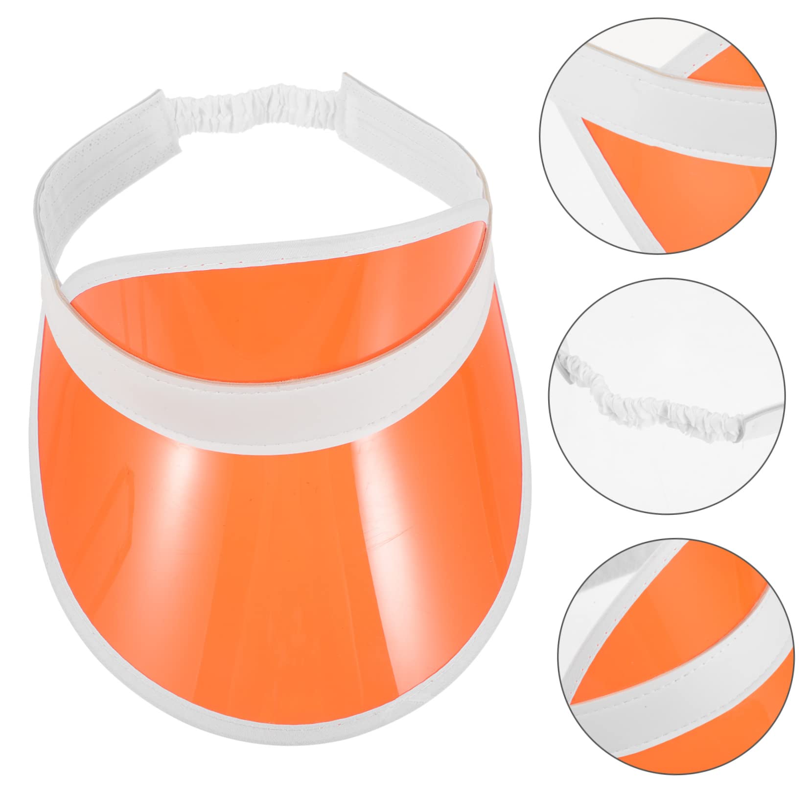 SHERCHPRY 2 gorras de visera para hombre, sombreros para hombre, con diadema para el sol, sombrero de playa para hombres y hombres