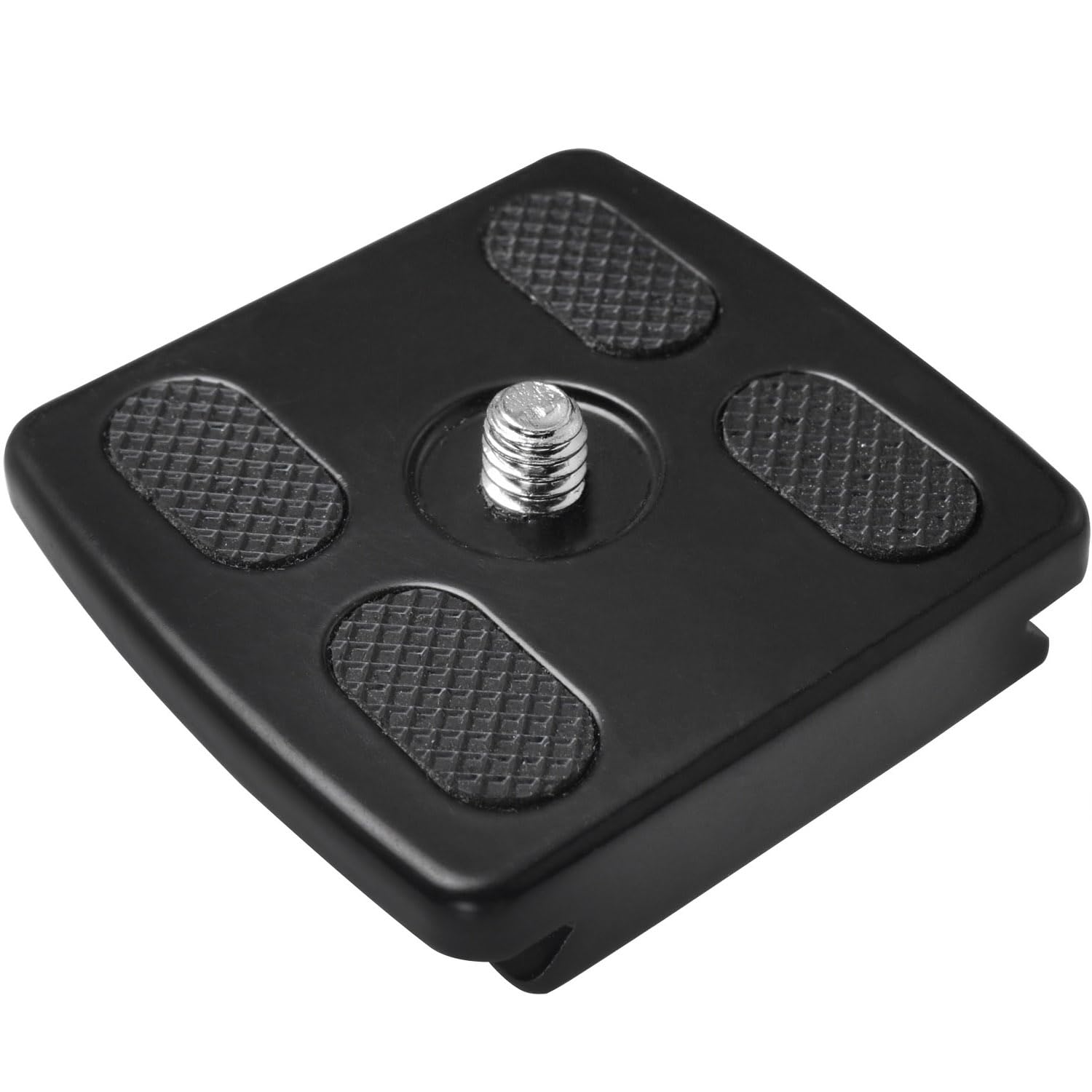 LUORNG Aluminium Alloy Head Quick Release Plate Universal SLR Camera Tripod Ball Head 1/4 Clip Metal Quick Release Plate 45x45mm Universal Camera