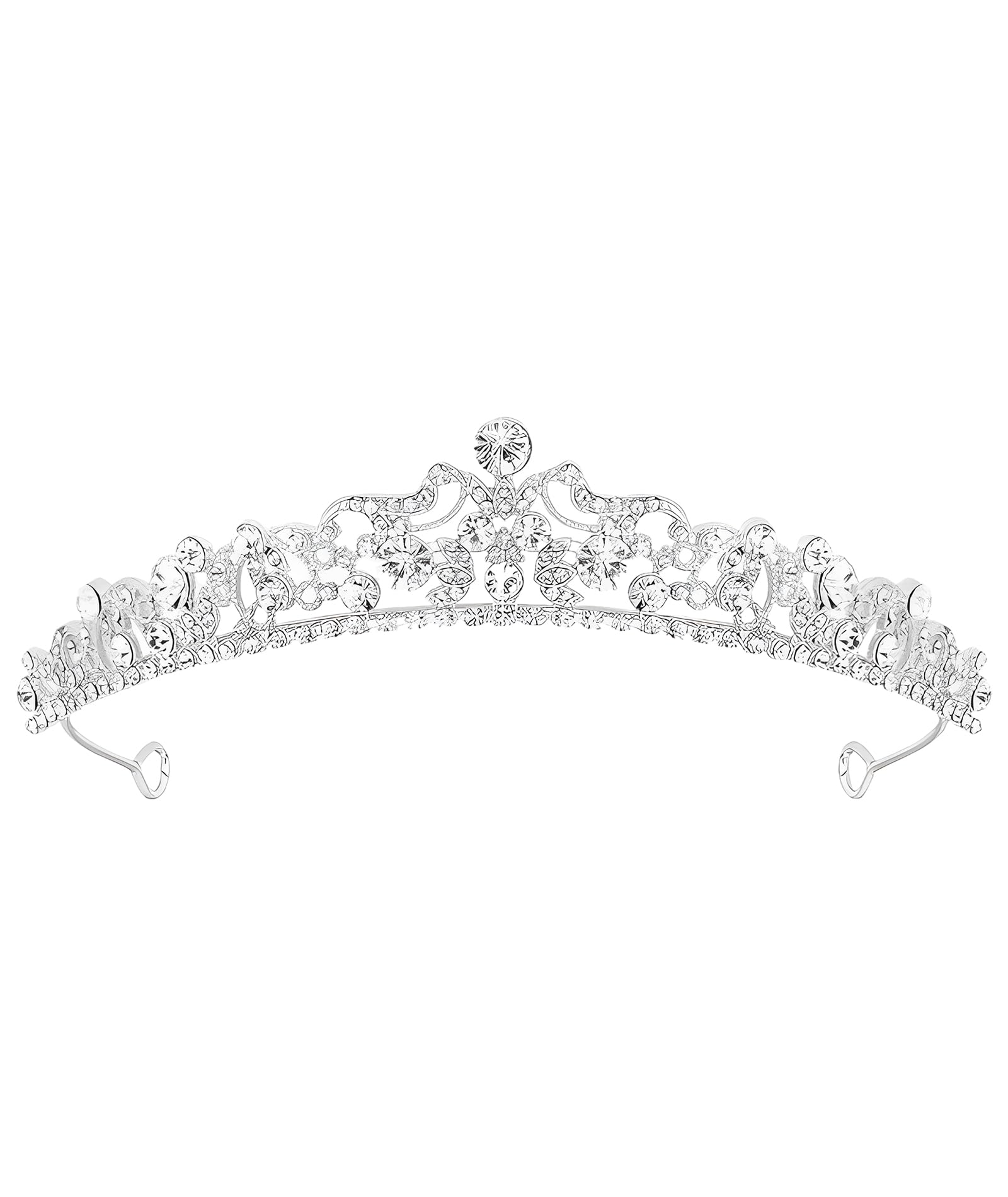 Tiara for Women Wedding, Crown for Women Queen, Elegant Rhinestone Headpiece for Brides, Prom, Parties, Cosplay, Birthday Crowns for Girls