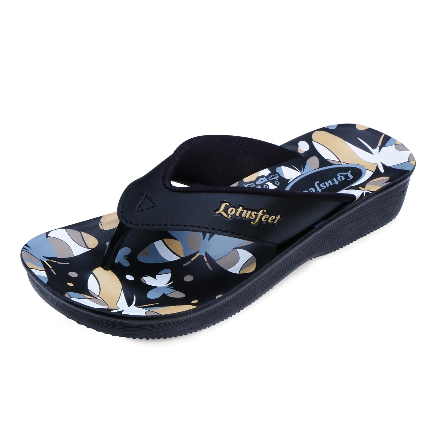 Lotusfeet Sandal for women Soft cushion insole PU flip flop for girls Aero flats durable slipper lightweight Soft longlasting sliders ladies chappals daily casual wear Black 38 Euro (B0CVS4QMH4) Amazon Price History, Amazon Price Tracker