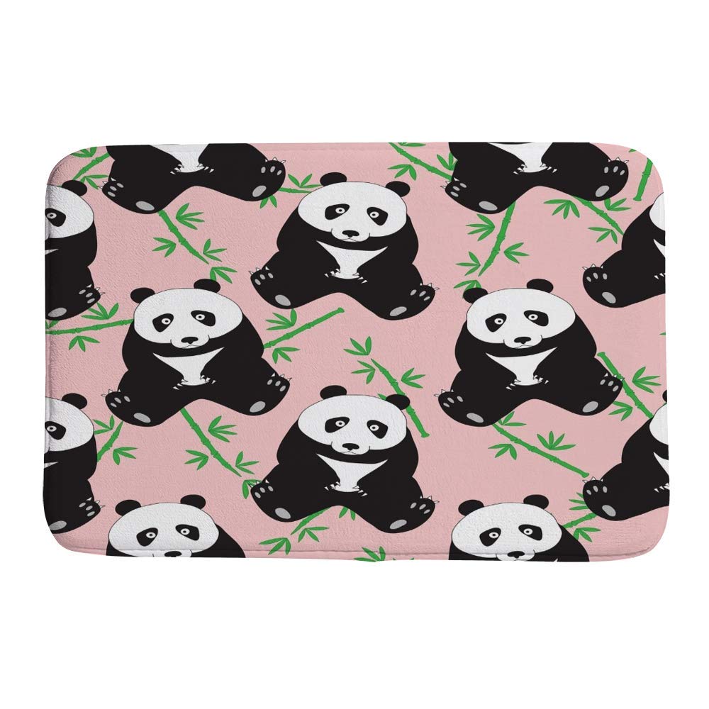 Tapis de bain panda pour sortie de douche douce en famille