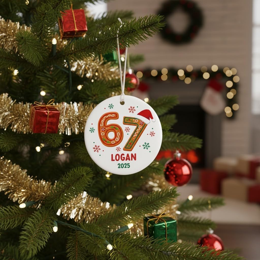 Personalization Universe Personalized 67 Children's Ornament