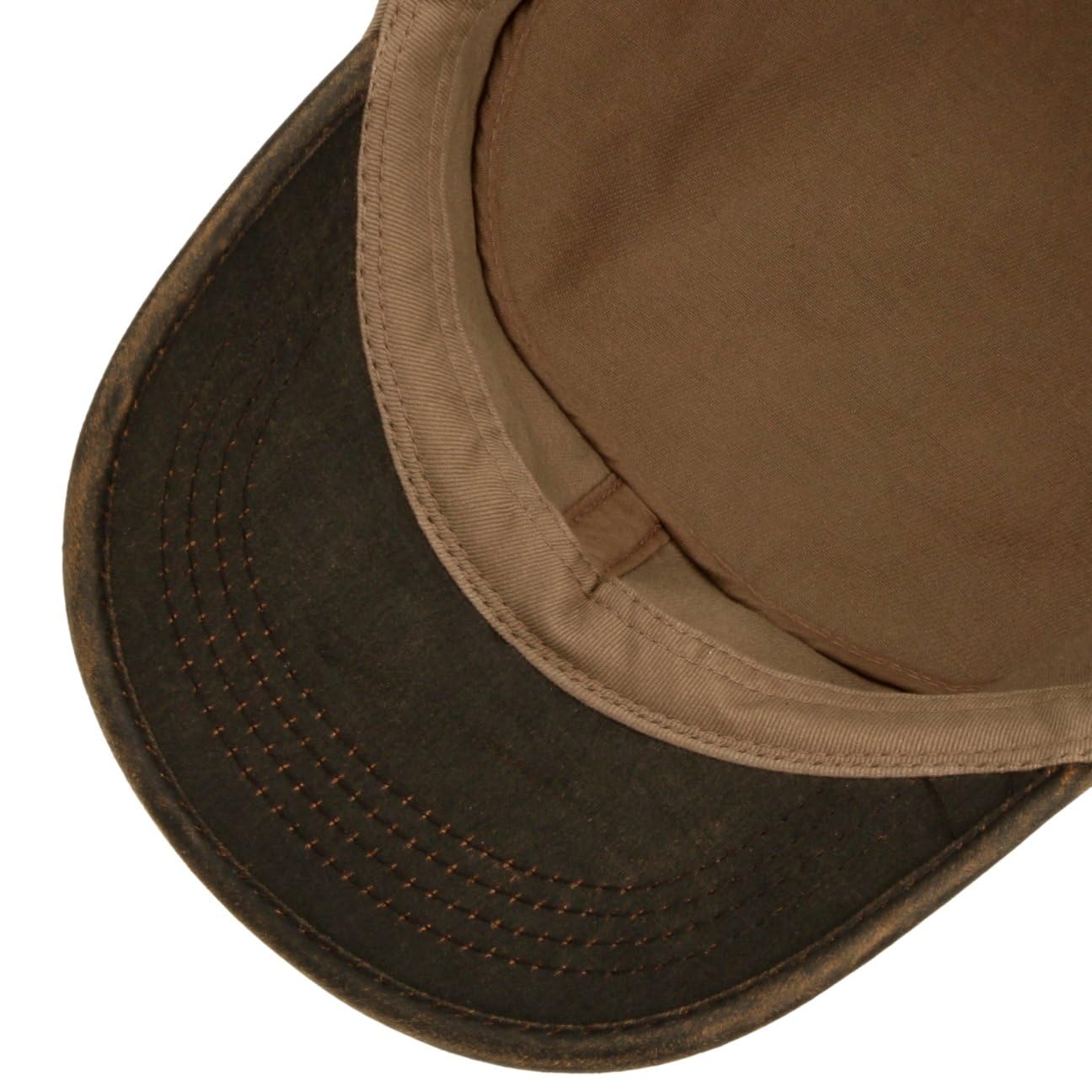 Stetson Czapka Katonah Cotton ArmyKobiety/Mężczyźni - z daszkiem army cap military Metalowa sprzączka, wiosna-lato jesień-zima Lato