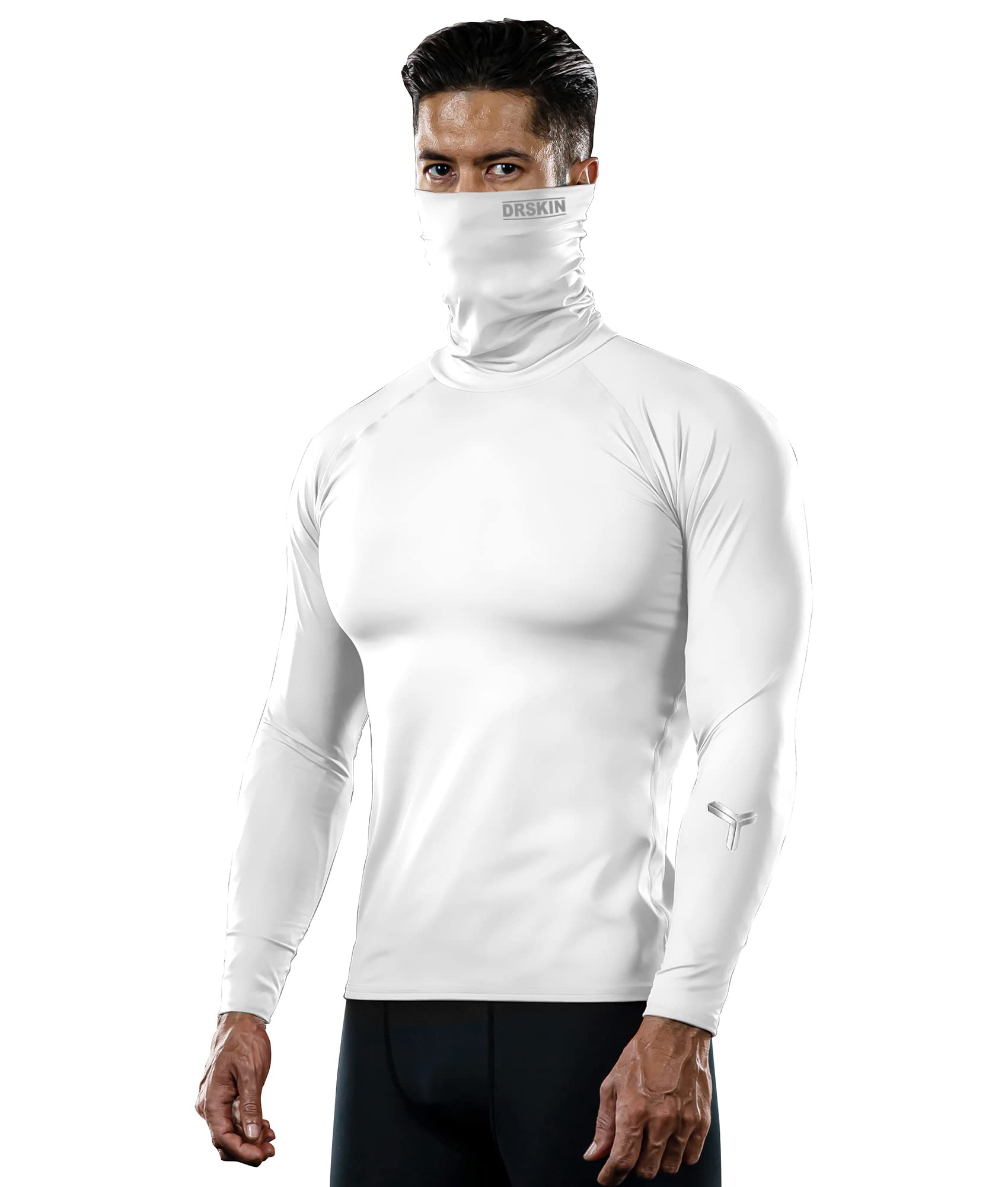 DRSKIN PRO HOT Turtleneck Compression Top Shirt Thermal Wintergear Underwear Baselayer HeatGear Micr