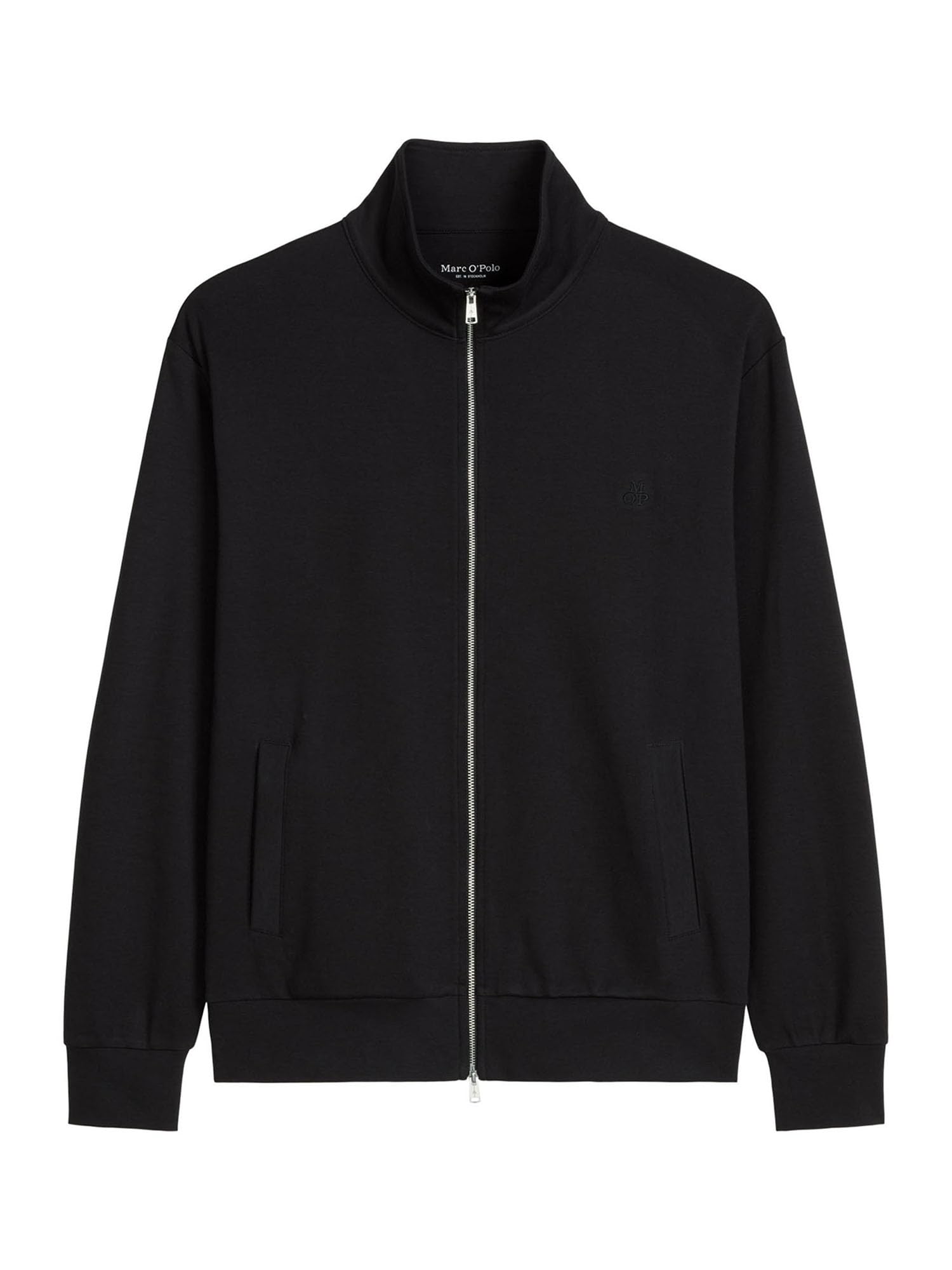 Marc O'Polo Mix N Match Men's Sweat Jacket, Mix N Match Sweat Jacket Black, M