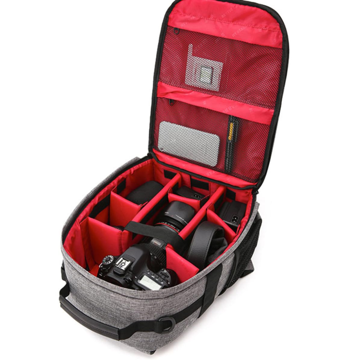Zaino Spallacci Imbottiti Macchina Fotografica Dslr e Oxford per Viaggi e Fotografia Outdoor